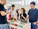 Uno degli stand del Team di Luoghi Comuni all'evento 