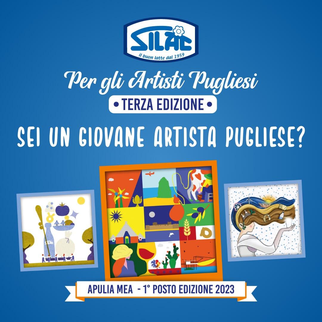 Copertina del contest SILAC, per grafici ed illustratori pugliesi