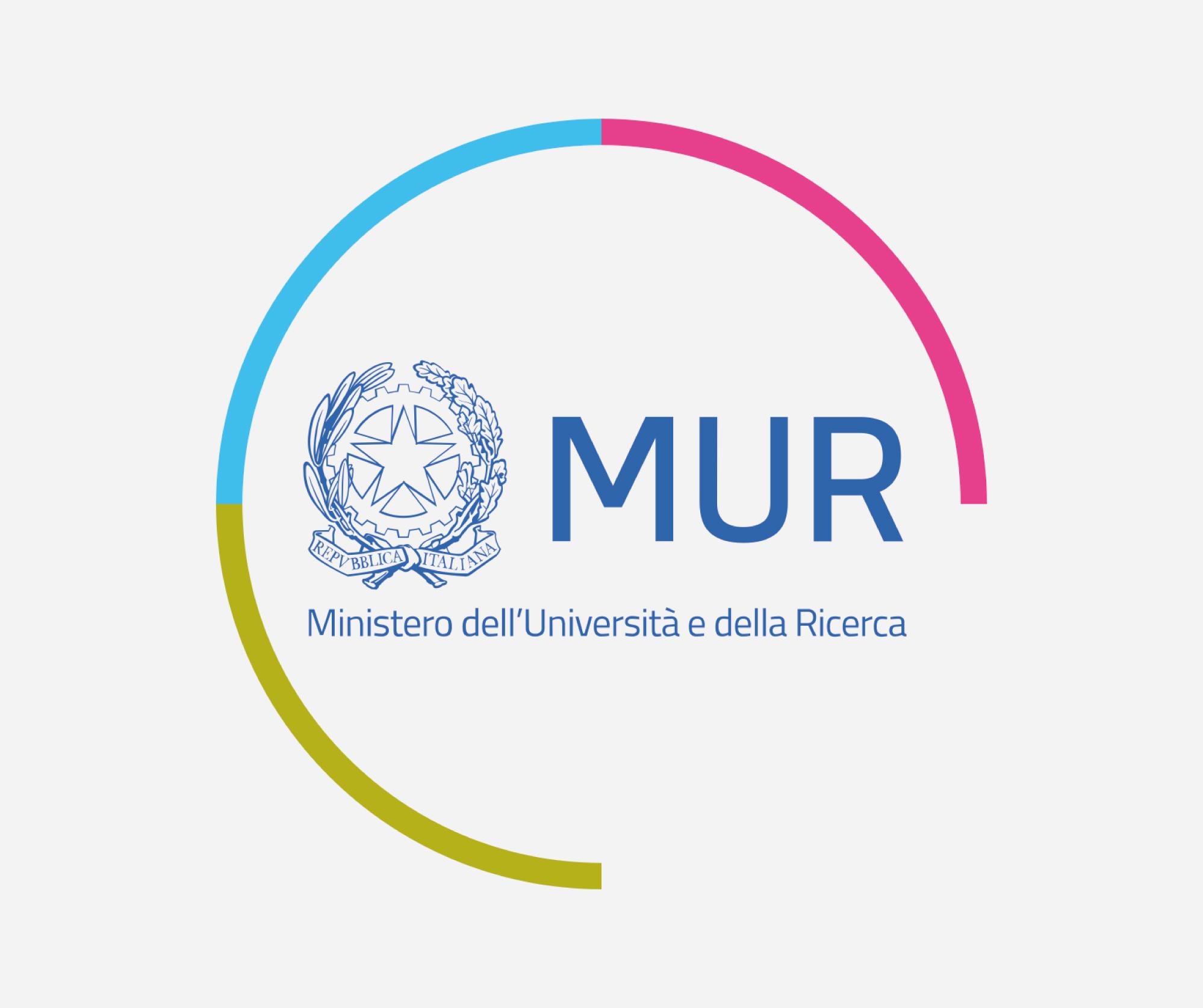 Logo del MUR (Ministero dell'Università e della Ricerca