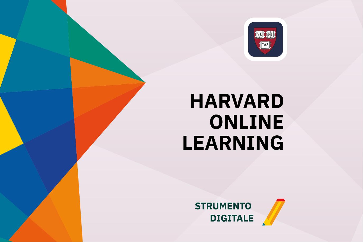 Locandina dello strumento digitale Harvard Online Learning