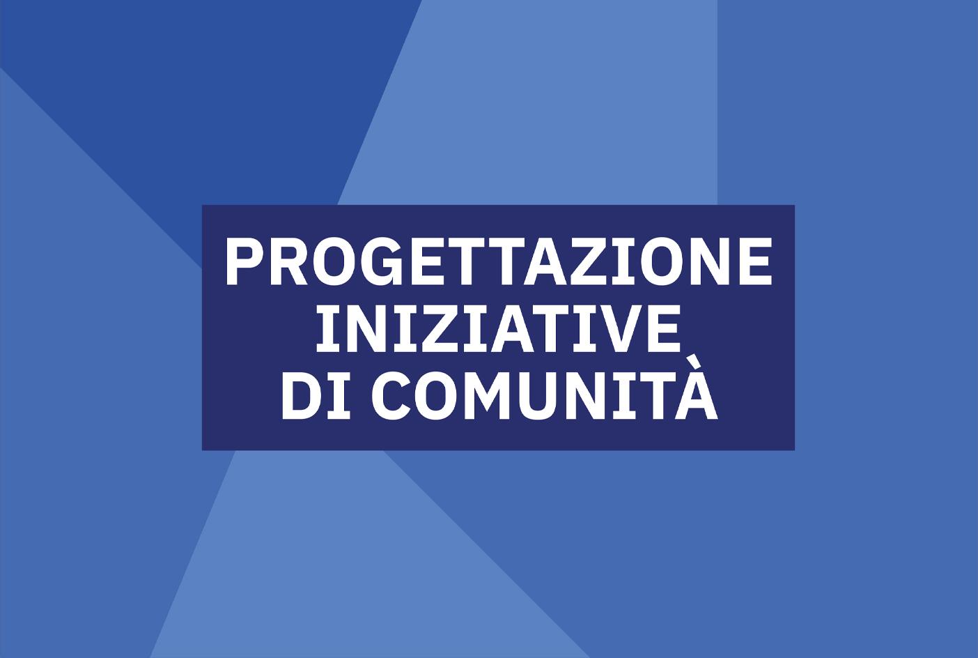 Locandina dell'evento di progettazione di iniziative di comunità