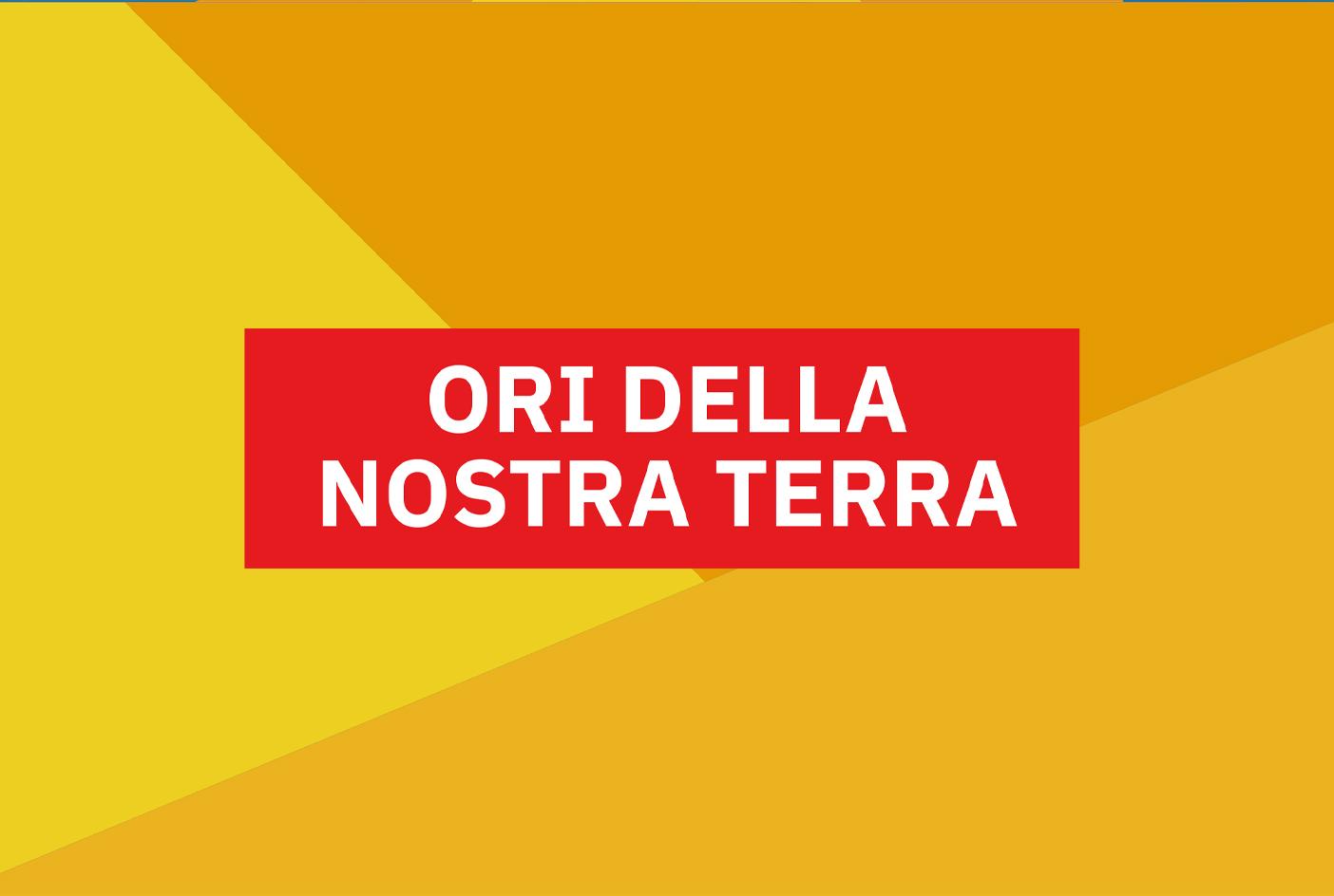 Locandina dell'evento "Gli ori della nostra terra"