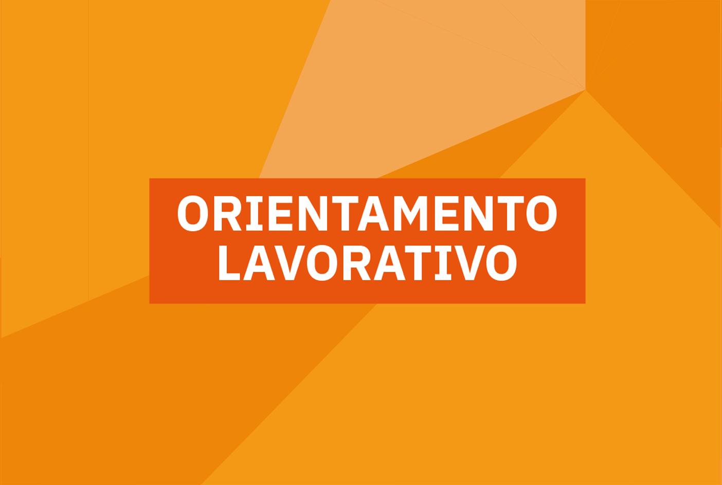 Locandina dell'orientamento lavorativo organizzato dal Nodo di Sava