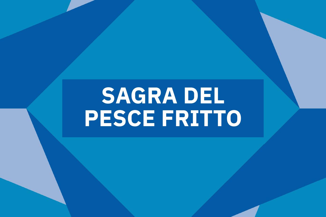 Locandina della rievocazione della sagra del pesce fritto