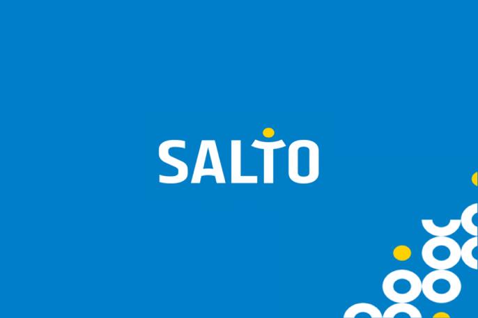 Logo di Salto Youth, un'iniziativa dedicata a fornire strumenti, formazione e supporto ai giovani e a gli youth workers a livello europeo