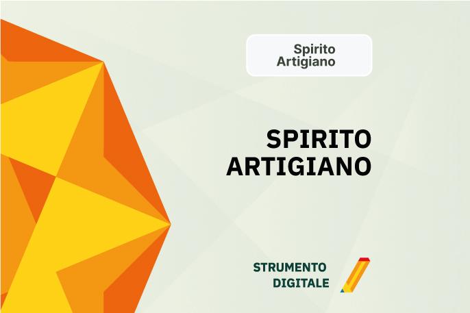 Locandina del magazine digitale "Spirito Artigiano"