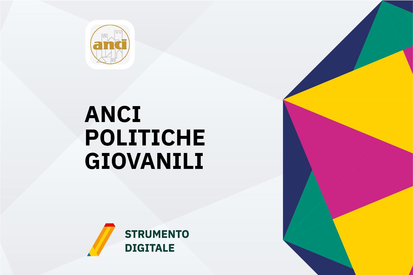 Locandina della piattaforma ANCI Politche Giovanili