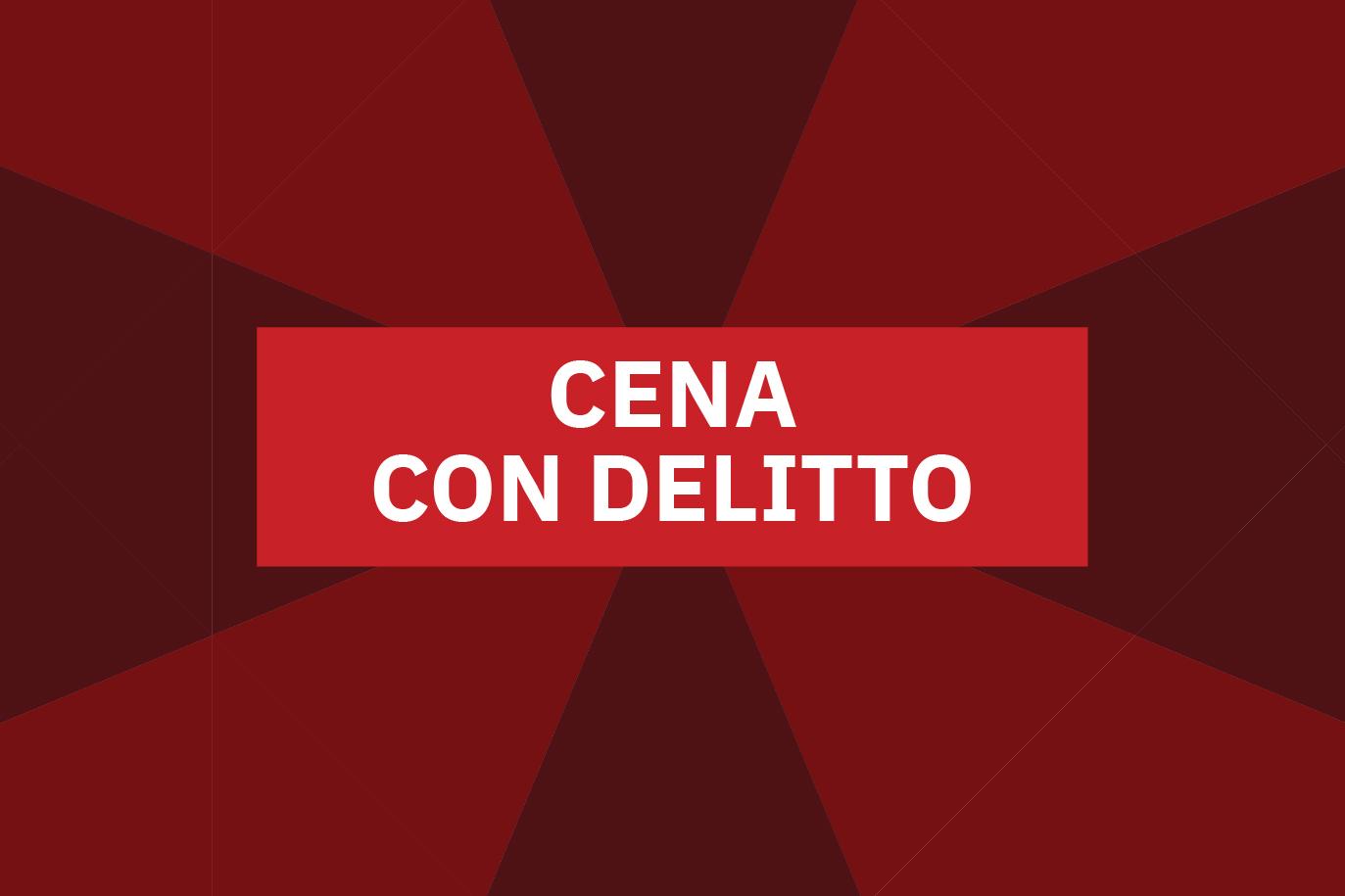 Locandina dell'evento "Cena con Delitto"