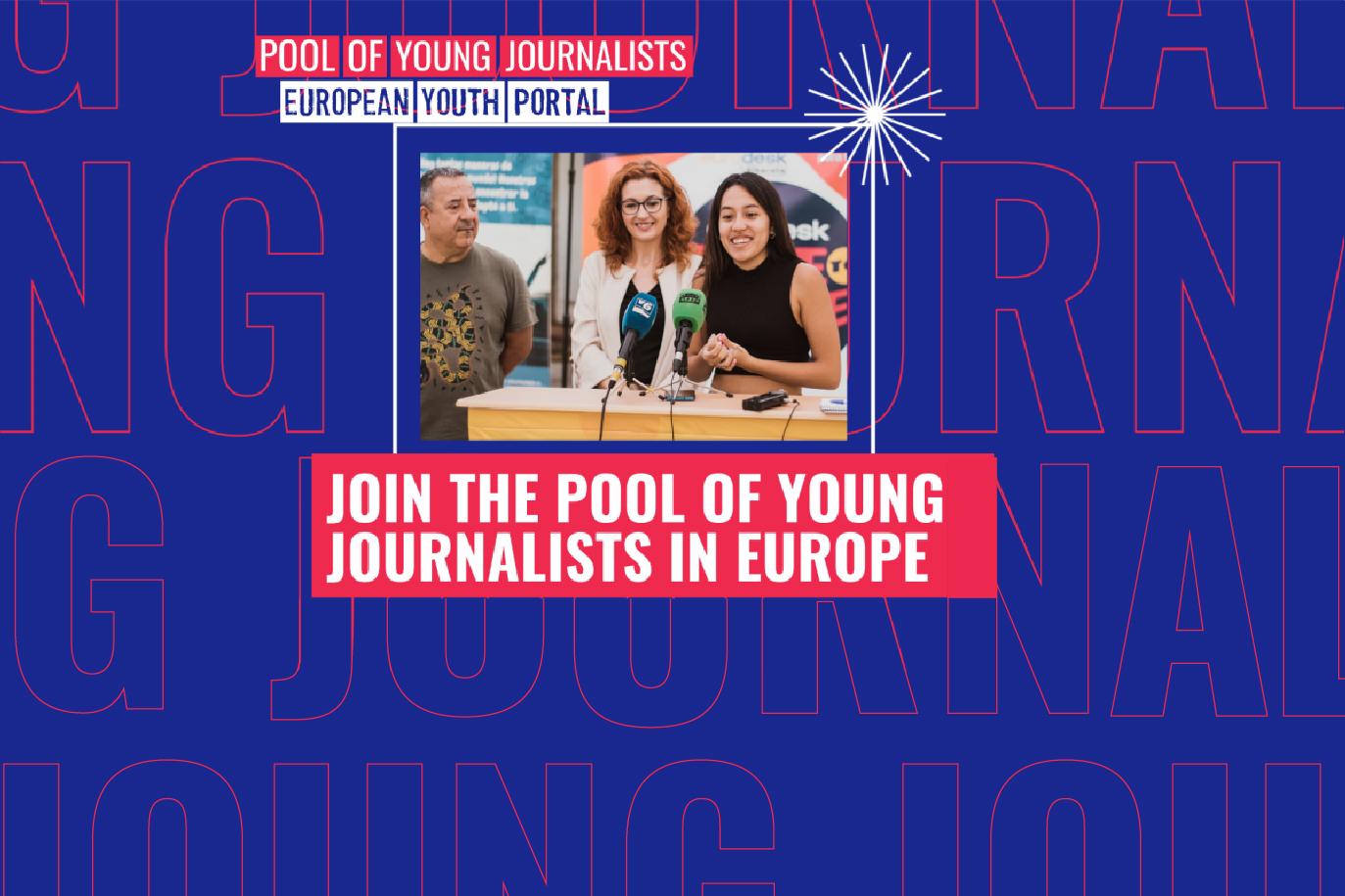 Locandina dell'opportunità Pool of Young Journalists in Europe