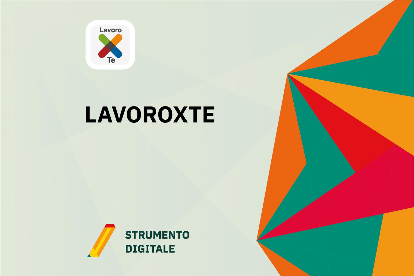 Locandina dello strumento digitale LavoroxTe