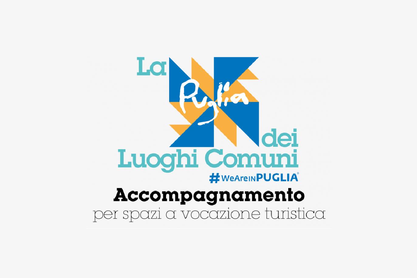 Locandina del percorso di accompagnamento per spazi a vocazione turistica organizzato da Luoghi Comuni