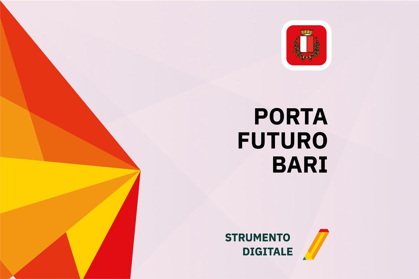 Locandina dello strumento digitale Porta Futuro Bari