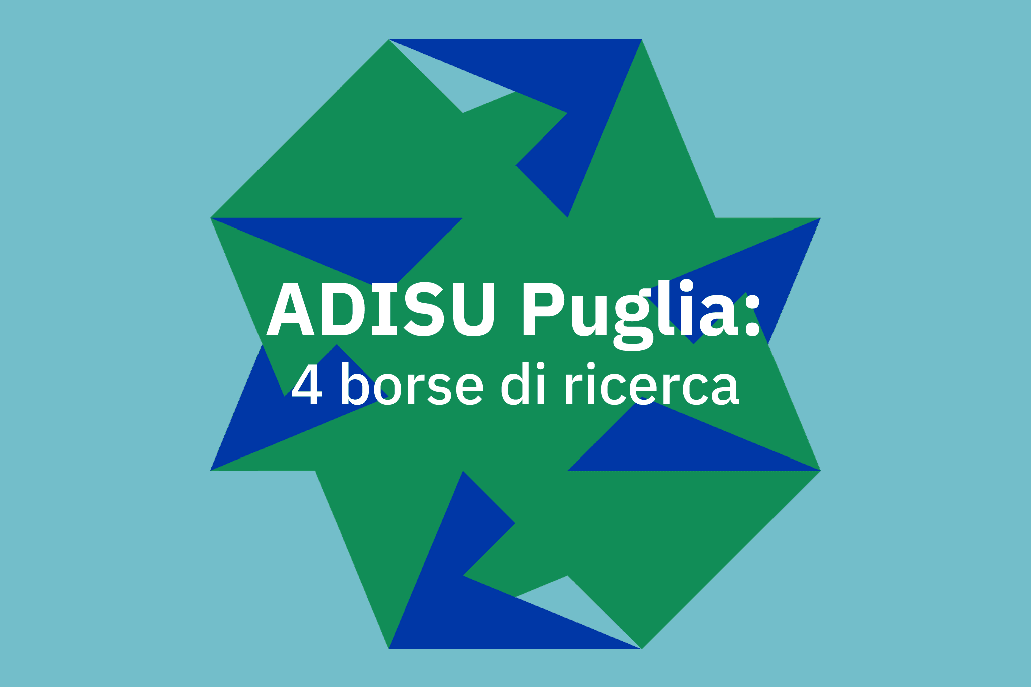 ADISU Puglia: quattro borse di ricerca