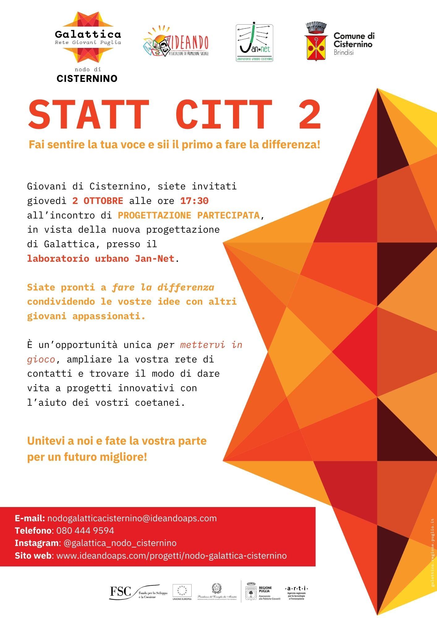 Evento di progettazione partecipata di Galattica presso il laboratorio urbano Jan-net