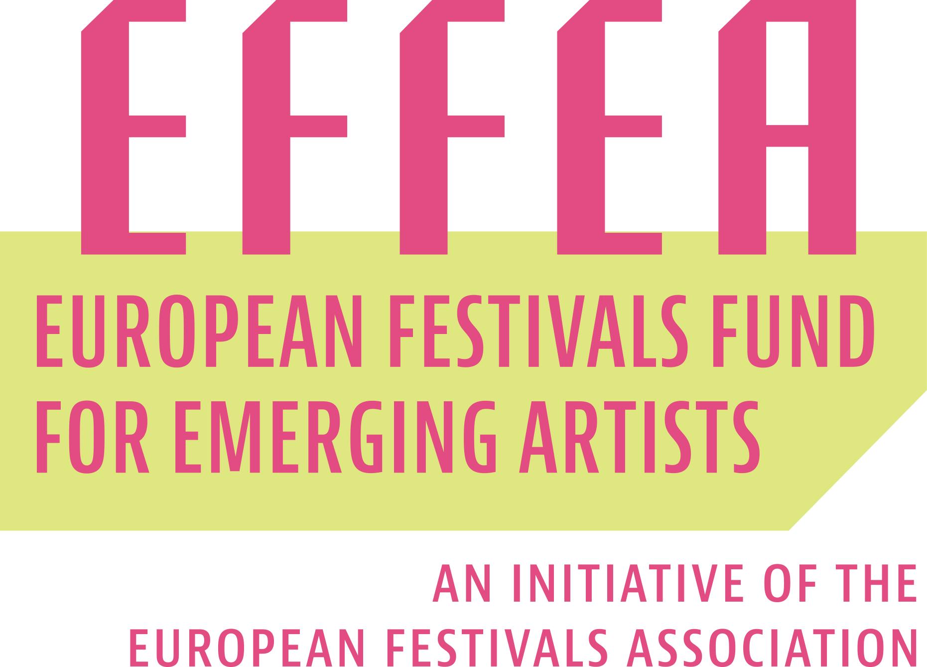 logo di EFFEA (European Festival Fund For Emerging Artists)