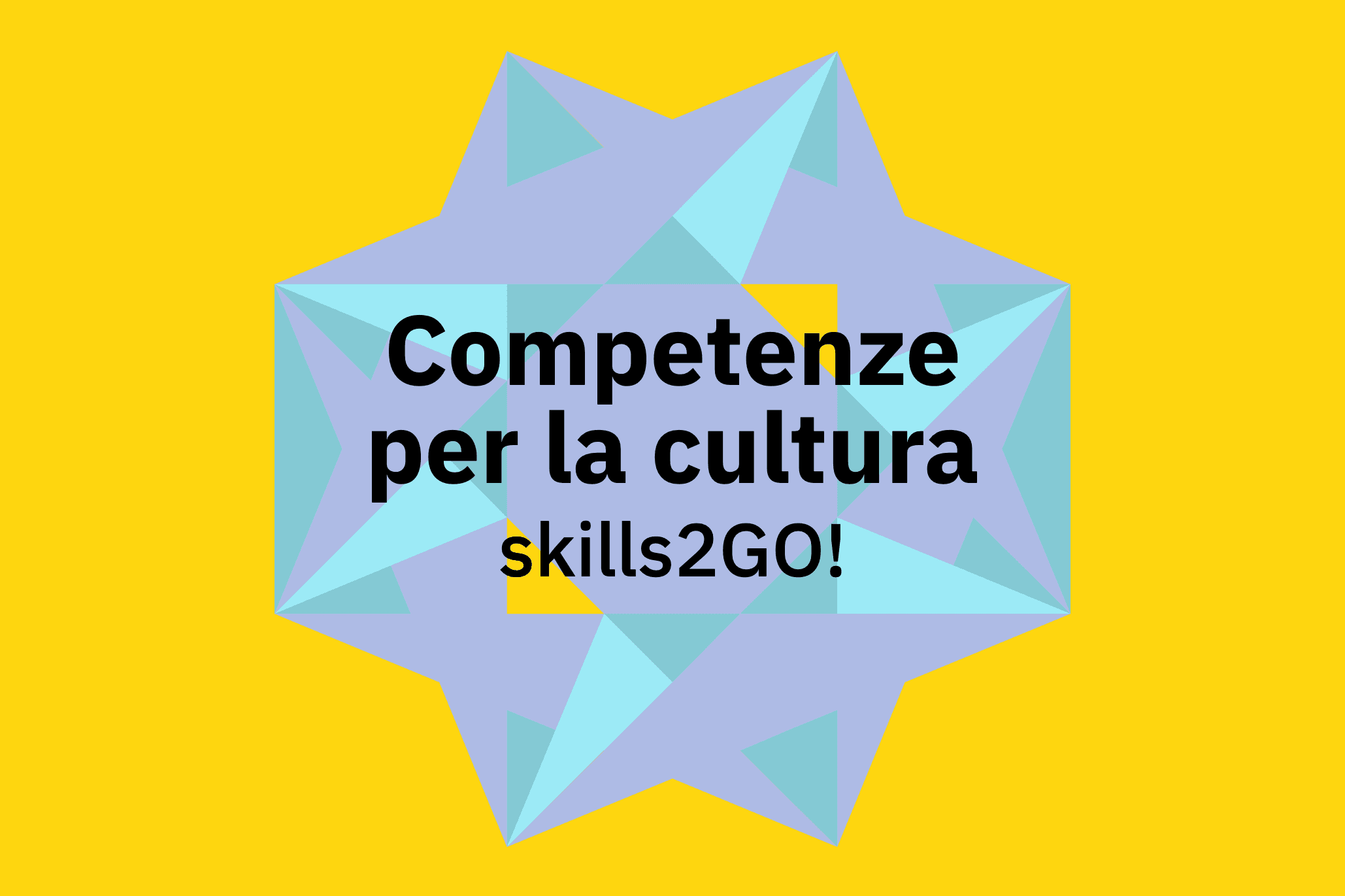 Competenze per la cultura skills2GO!