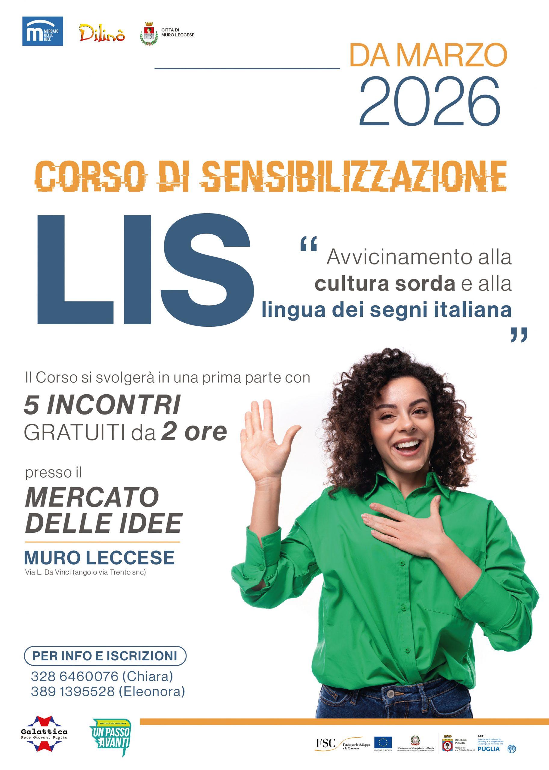 locandina Corso LIS