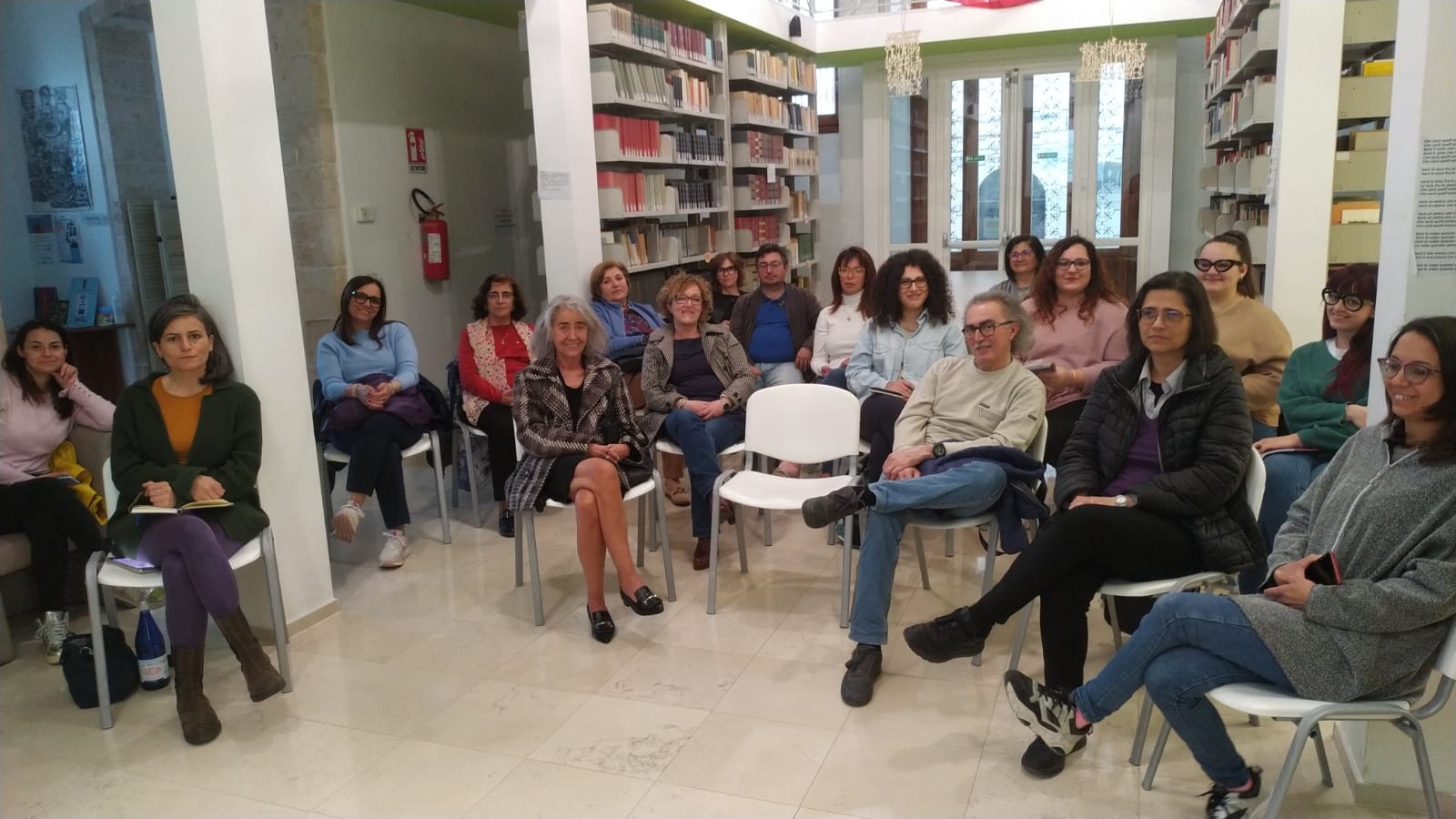 Platea presente alla presentazione dei laboratori del Nodo Galttica di Cisternino, 16 aprile 2024