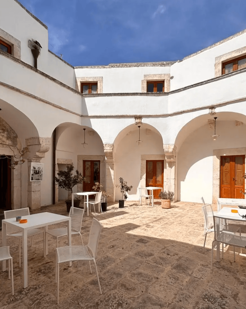 2. Vista dell'Ospedaletto dalla corte interna