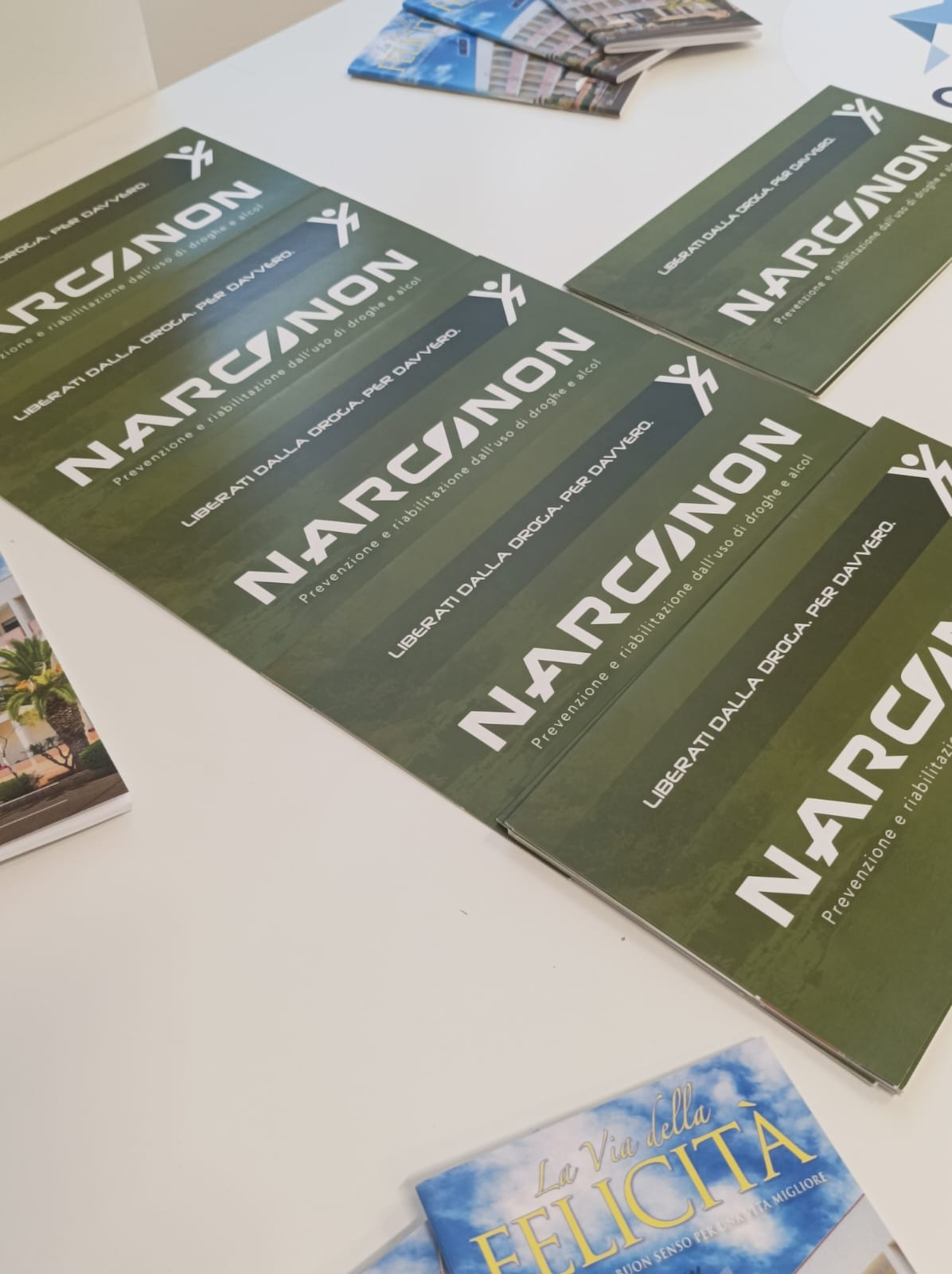 Brochure dell'incontro "La verità sulle droghe"