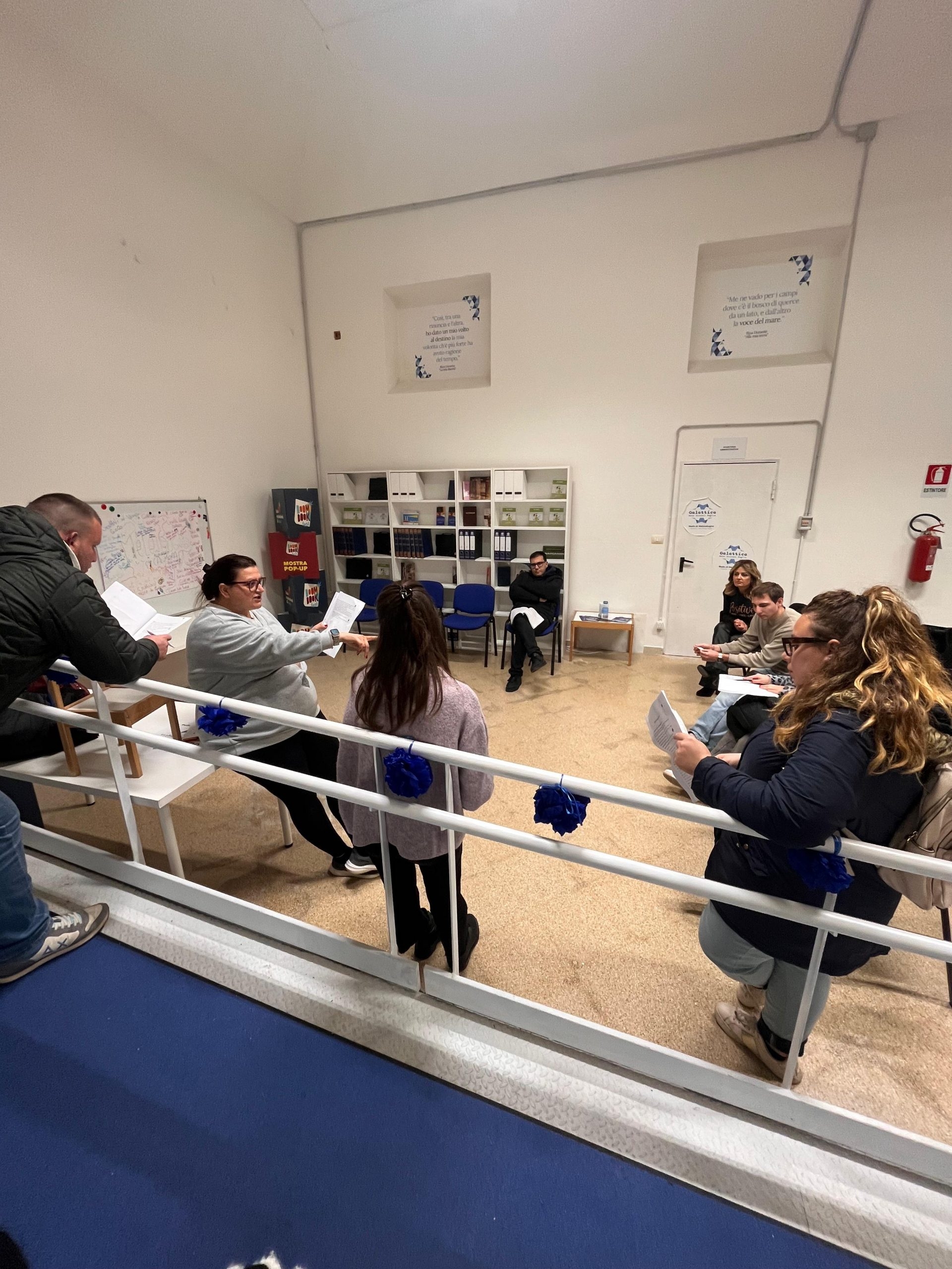 Prima prova spettacolo teatrale IN-FORM-AZIONE