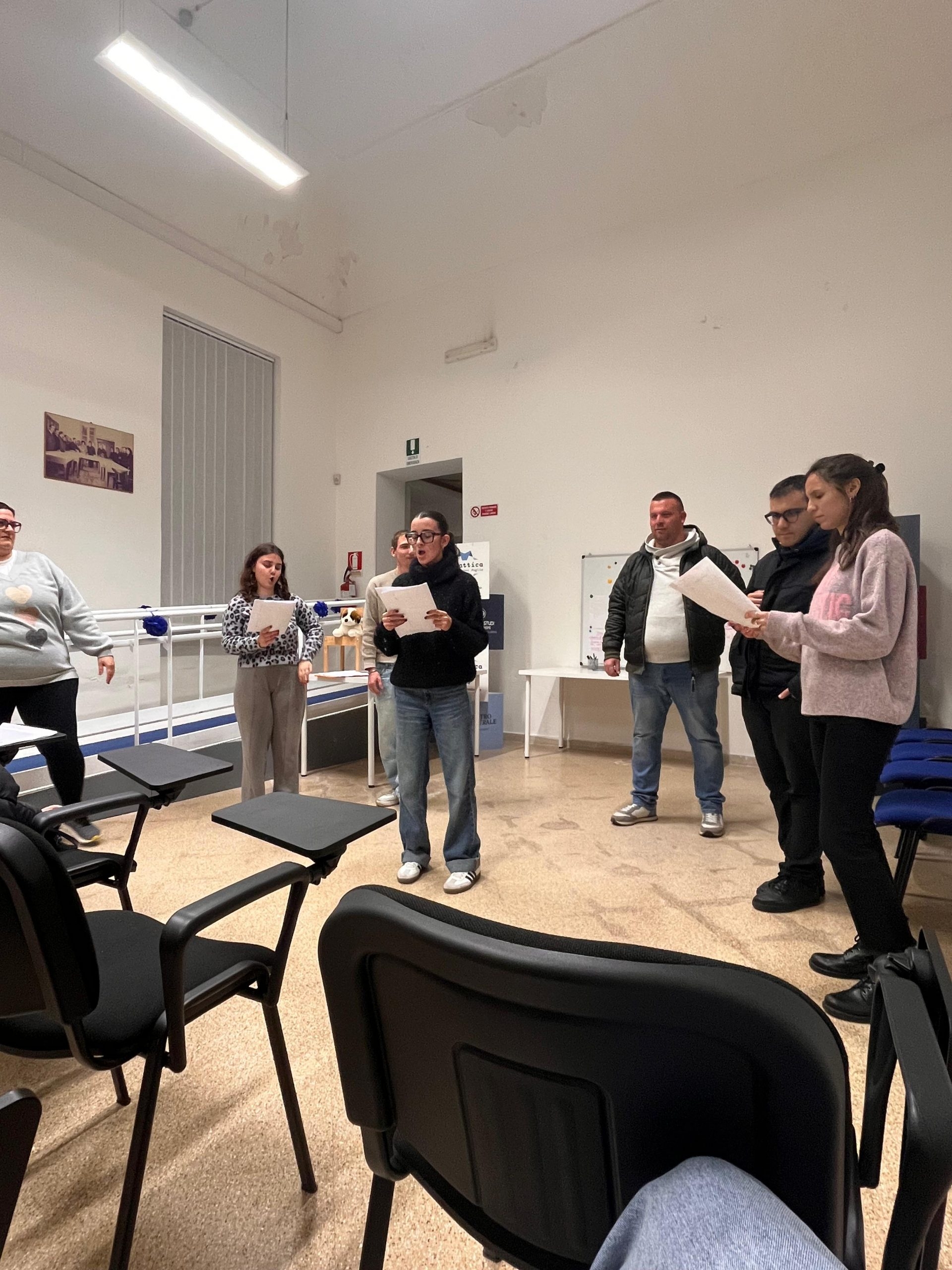 Prima prova spettacolo teatrale IN-FORM-AZIONE