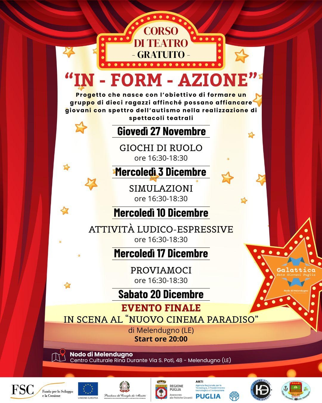 Locandina laboratorio - IN-FORM-AZIONE