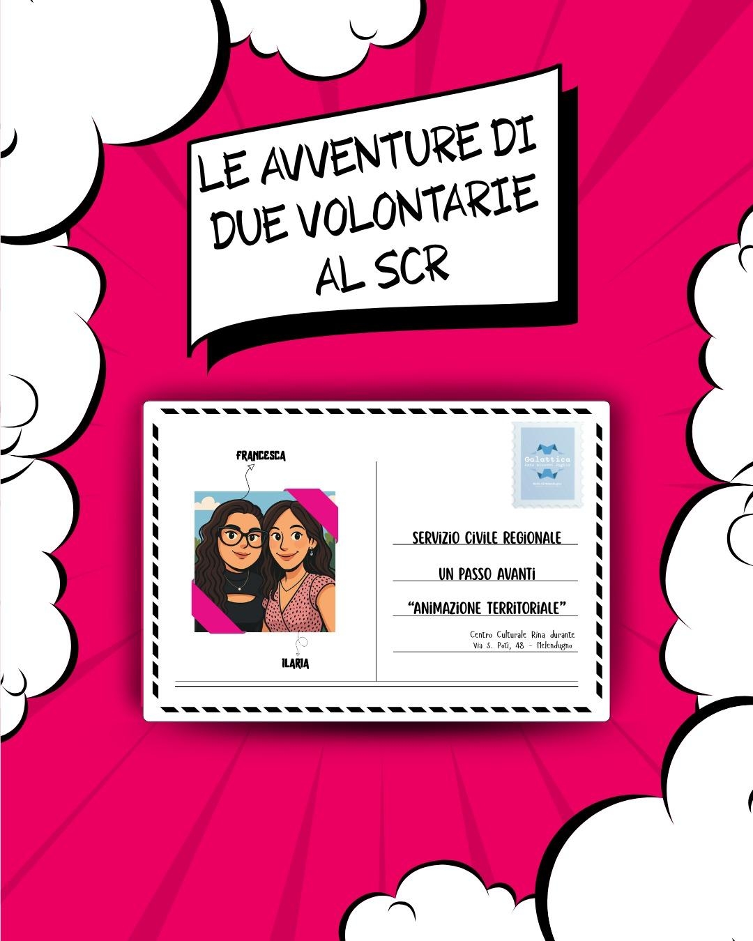 Diario di bordo ottobre - "le avventure di due volontarie al SCR"