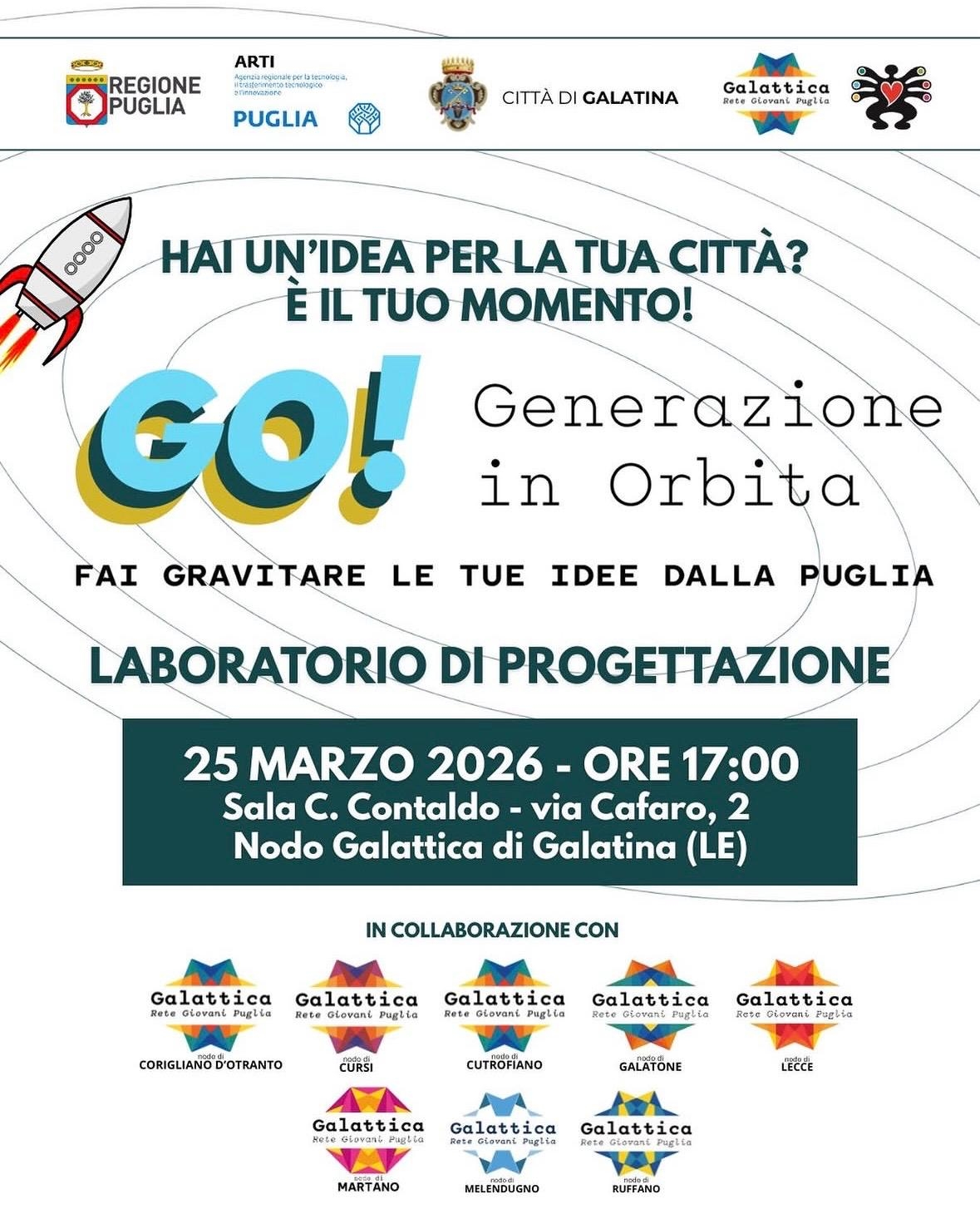 locandina evento_Go! generazione in Orbita 25/03/26