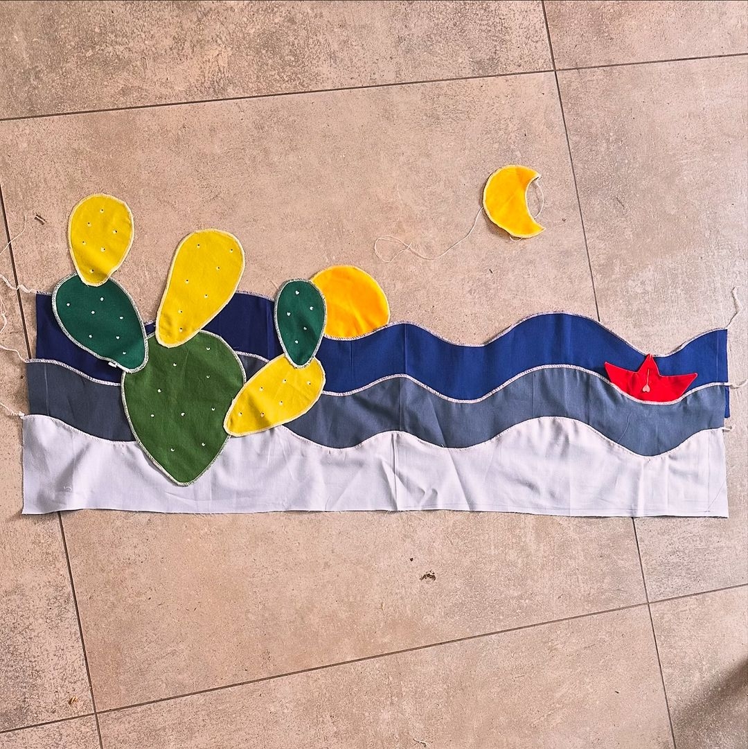 Patch realizzata dal laboratorio di design rattopato e sostenibile