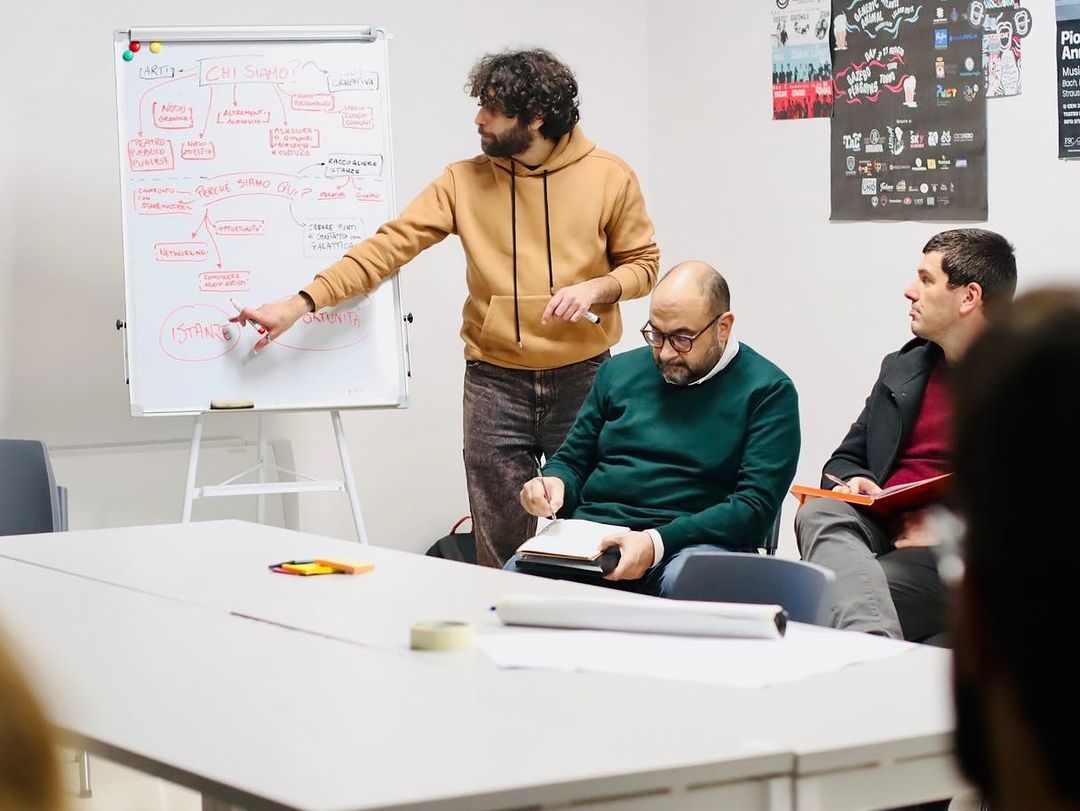 Riuonione tra Luoghi Comuni e i Nodi con teatro pubblicopugliese e pugliacreativa