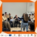 Chiusura Galattica e partecipazione attiva di tamburellisti, ballerine e tutti gli ospiti che hanno presenziato all'evento finale del 16.11.2024_Nodo di Melendugno