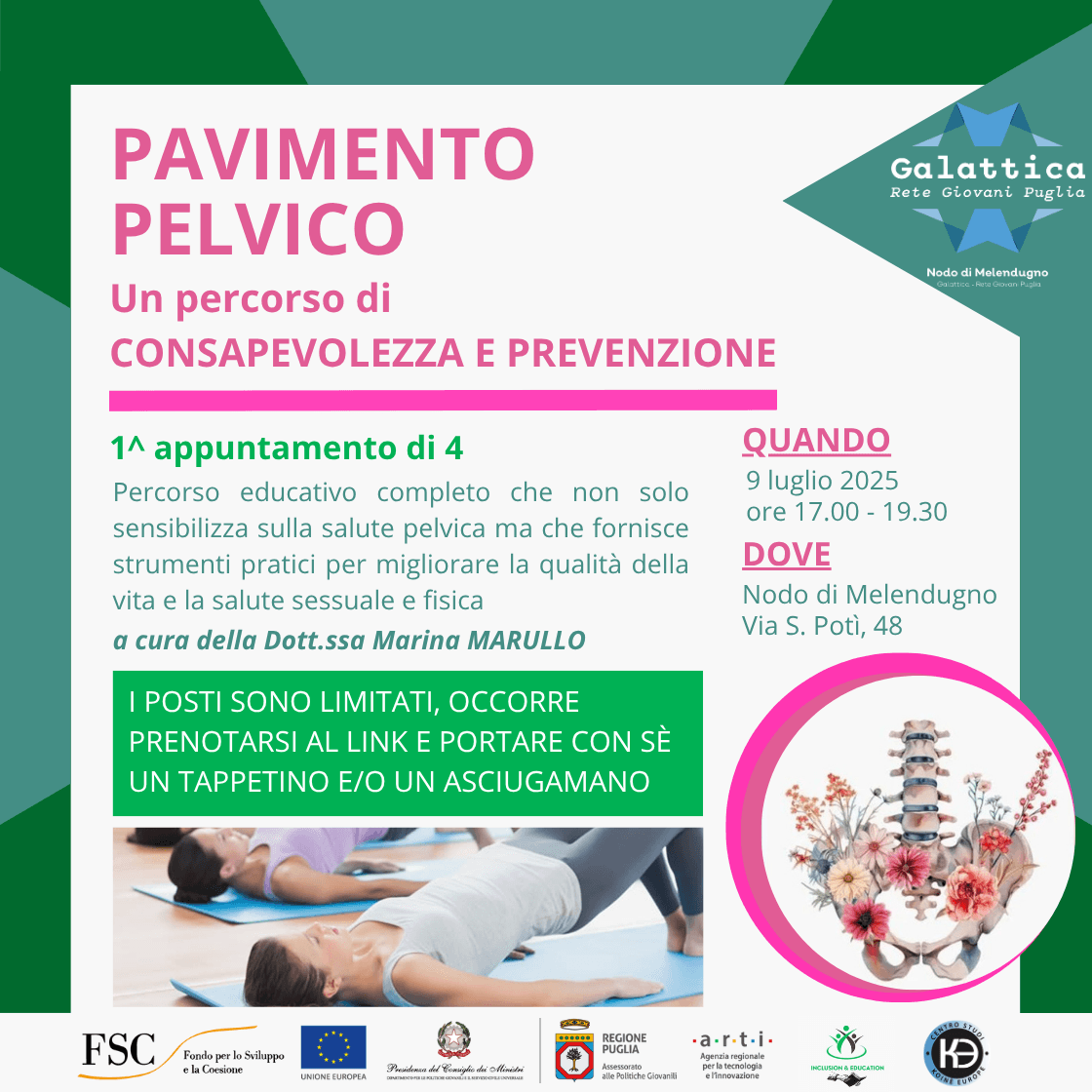 Pavimento Pelvico: un percorso di consapevolezza e prevenzione