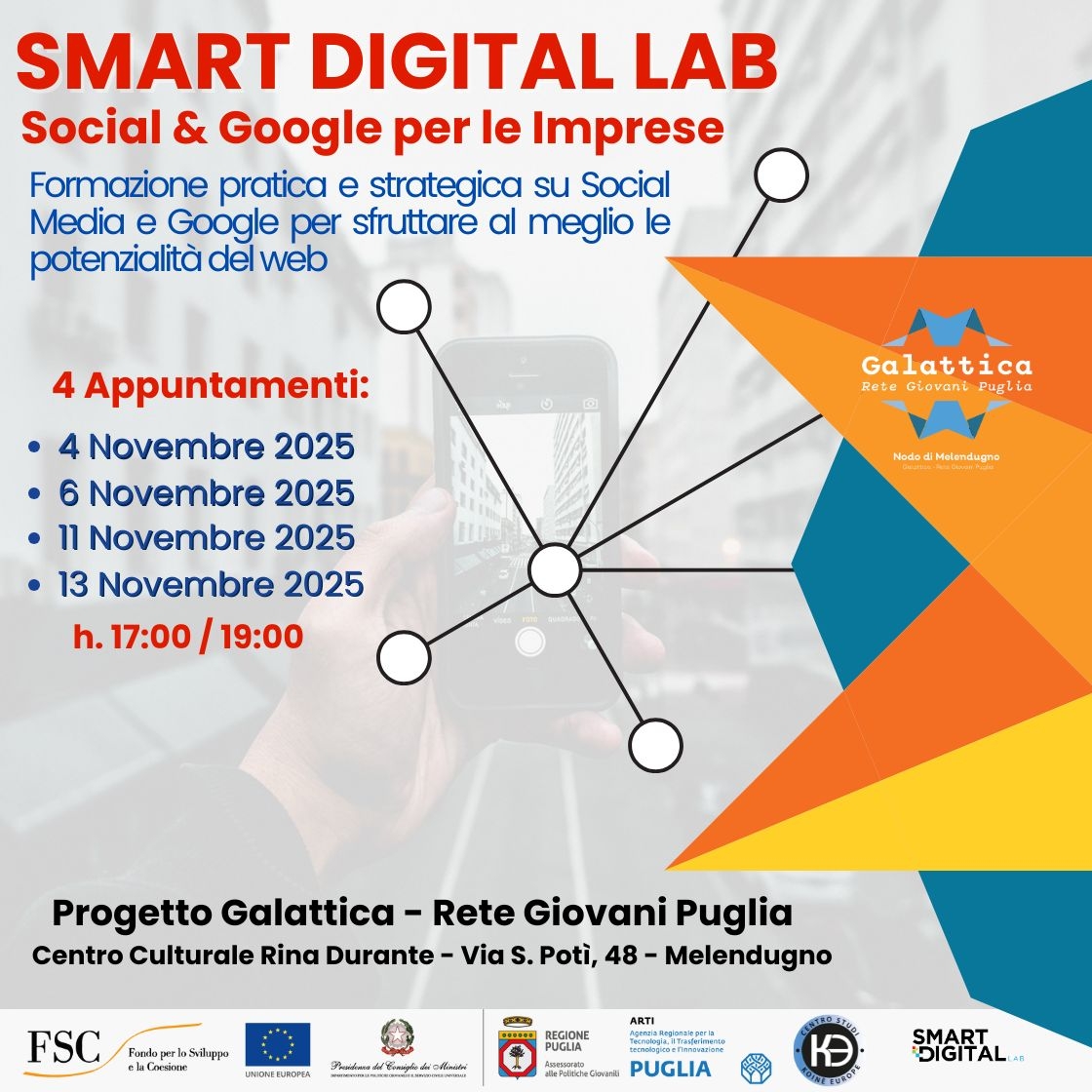 Smart Digital Social & Google per le Imprese_Galattica Nodo di Melendugno