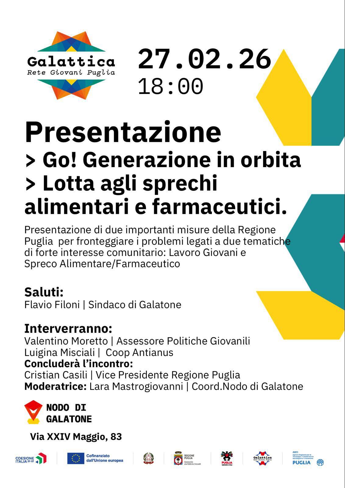 Presentazione misure Regione Puglia