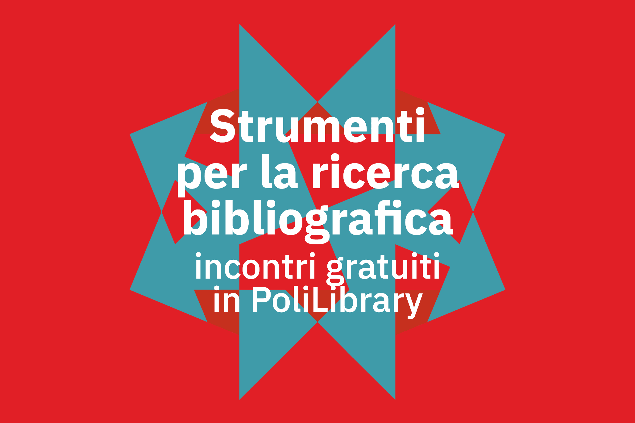 Strumenti per la ricerca bibliografica incontri gratuiti in PoliLibrary
