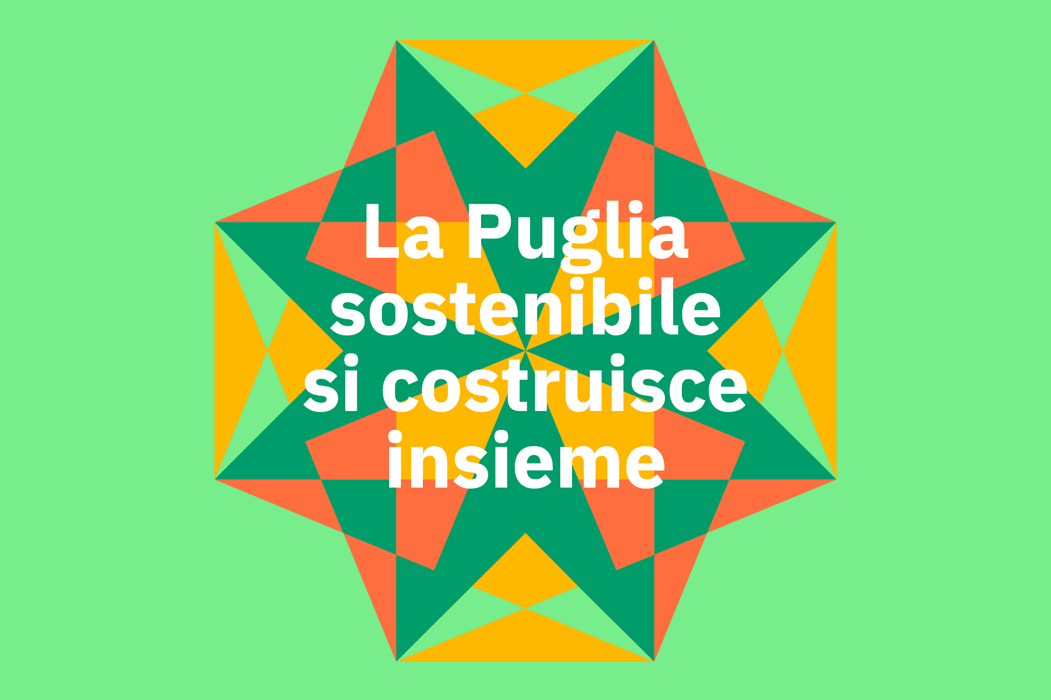 La Puglia sostenibile si costruisce insieme