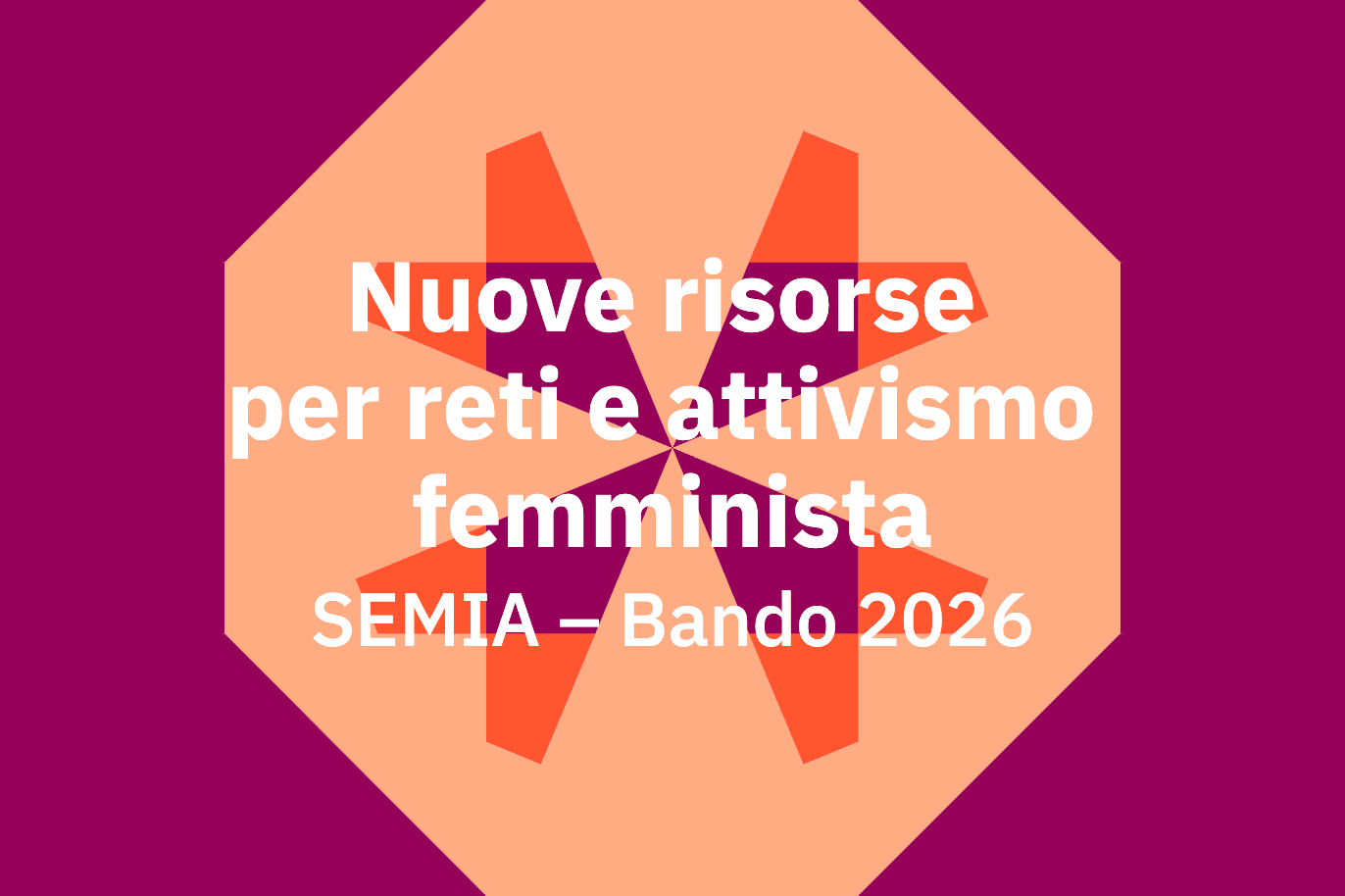 Nuove risorse per reti e attivismo femminista SEMIA – Bando 2026